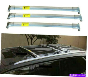 [tLA 3PCSXeXX`[[tbNNXo[NXo[NTXLX570 2016-2022ɓKĂ܂ 3Pcs Stainless Steel Roof Rack Cross Bar Crossbars Fit for Lexus LX570 2016-2022