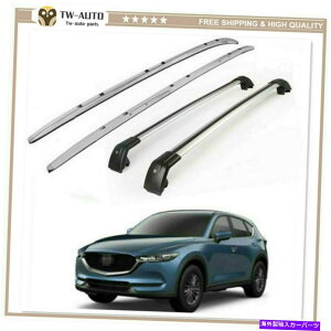 [tLA }c_CX-5 CX5 2017-2021[t[bNLANXo[NXo[ɓK4PC 4Pcs Fit for Mazda CX-5 CX5 2017-2021 Roof Rail Racks Carrier Cross Bar Crossbar
