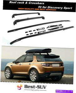 ���[�t�L�����A 4p�f�B�X�J�o���[�X�|�[�c2015-2021�A���~�j�E���N���X�o�[�N���X�o�[���[�t���[�����b�N�ɓK���Ă��܂� 4P Fit for Discovery Sport 2015-2021 Aluminum Cross Bar Crossbars Roof Rail Rack�y���s�A