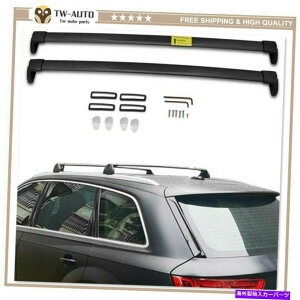 [tLA AEfBQ7 2016-2019XeXX`[[tbNNXo[NXo[2PCStBbg 2Pcs Fits for Audi Q7 2016-2019 Stainless Steel Roof Racks Cross Bars Crossbars