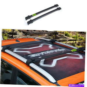 [tLA 2015-20W[vlQ[hA~jEubNgbv[tbNוLA[ Fit For 2015-20 Jeep Renegade Aluminum Black Top Roof Rack Luggage Carrier Rail