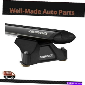 ���[�t�L�����A Rhino Rack Vortex RLTP���[�t���b�N�V�X�e���u���b�N96-01�G�N�X�v���[���[JA6207 Rhino Rack Vortex RLTP Roof Rack System Black For 96-01 Explorer JA6207