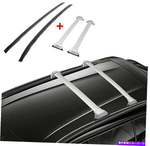 [tLA 4PCSA~jE[t[bNNXo[NXo[tBbg2017-2022z_CRV CR-V 4Pcs Aluminum Roof Rail Rack Cross Bar Crossbar Fit for 2017-2022 Honda CRV CR-V