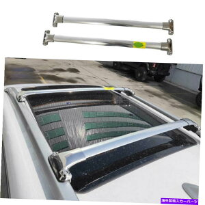 [tLA W[v`FL[2014-2020Vo[X`[ɂ҂̃J[gbv[tJ[SbNNXo[ Car Top Roof Cargo Rack Cross Bars Fit For Jeep Cherokee 2014-2020 Silver Steel