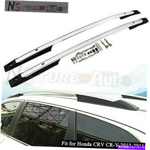 [tLA 2PCSA~jE[t[bNTCh[o[z_CRV CR-V 2012-2016 2Pcs Aluminum Roof Rail Rack Side Rail Bar Fits for Honda CRV CR-V 2012-2016