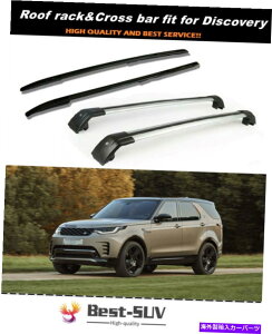 ���[�t�L�����A ���[�t���b�N�N���X�o�[�N���X�o�[�f�B�X�J�o���[5 L462 2017-2021�S���L�����A�ɓK���Ă��܂� Roof Rack Crossbar Cross bars Fits for Discovery 5 L462 2017-2021 Rail Carrier�y���s�A���i�z