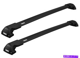 ルーフキャリア Thule Roof Rack Edge 7205 7215B 7214B 145133 IX20 Kia Venga用アルミニウムSW Thule Roof Rack Edge 7205 7215B 7214B 145133 Aluminium Sw for ix20 Kia Venga