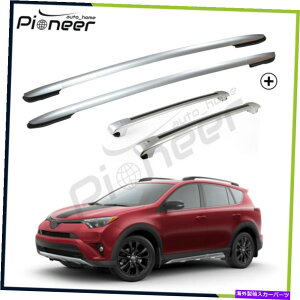 [tLA RAV-4 RAV4 2014-2018[t[bNTCh[o[NXo[4PCStBbg 4 Pcs Fits for RAV-4 RAV4 2014-2018 Roof Rail Racks Side Rail Bars Cross Bars