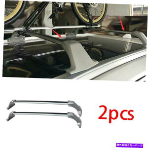 [tLA 2016-2020LfbNXT5NA~j[gbv[tbNוLA[ɓKĂ܂ Fit For 2016-2020 Cadillac XT5 Chrome Aluminu Top Roof Rack Luggage Carrier Rail