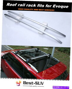 [tLA W[o[GH[N2012-2019A~jE[t[bNTCh[o[ɓK2PC 2Pcs Fit for Range Rover Evoque 2012-2019 Aluminum Roof Rail Rack Side Rail Bar