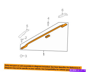 [tLA Ford OEM 07-09[tbNווLATCh[7L1Z7855115DA FORD OEM 07-09 Expedition Roof Rack Luggage Carrier-Side Rail Left 7L1Z7855115DA