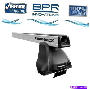 ���[�t�L�����A Rhino Rack�w�r�[�f���[�e�B2500���[�t���b�N�V�X�e���_�b�WRAM�p�V���o�[09-22 JA4880 Rhino Rack Heavy Duty 2500 Roof Rack System Silver For Dodge Ram 09-22 JA4880