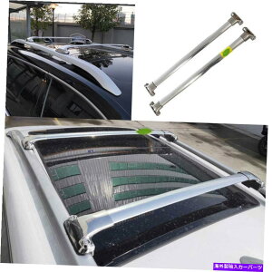 [tLA 2015-2020W[vlQ[hA~jEVo[gbv[tJ[SbNNXo[ɓKĂ܂ Fit For 2015-2020 Jeep Renegade Aluminum Silver Top Roof Cargo Rack Cross Bars