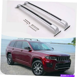 [tLA 2021 2022W[vOh`FL[L[t[bNNXo[NXo[ Fits for 2021 2022 Jeep Grand Cherokee L Roof Rail Racks Cross Bars Crossbars