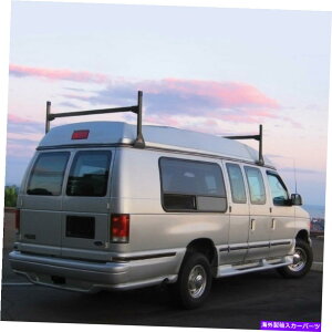 [tLA GMC Chevy Vans Conversion Van 2 Bar 1975-1995 Ladder Roof RacksX`[ubNbN GMC Chevy Vans Conversion Van 2 bar 1975-1995 Ladder Roof Racks Steel Black Rack