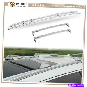 [tLA 4PCSA~jE[t[bNNXo[NXo[tBbgz_CRV CR-V 2017-2021 4Pcs Aluminum Roof Rail Rack Cross Bar Crossbar Fit for Honda CRV CR-V 2017-2021
