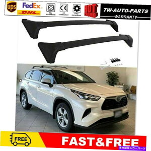 ���[�t�L�����A 2PCS��2020�N�ɓK�����܂�2021�g���^�n�C�����_�[L��le�N���X�o�[�N���X�o�[ 2Pcs Fits for 2020 2021 Toyota Highlander L & LE Cross Bar Crossbar Without Rail�y���s�A���i�z