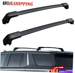 [tLA 2021Ñ[tbNNXo[o[2022V{[xÕV{[^z[t[ Roof Rack Cross Bar Bars for 2021 2022 Chevy Suburban chevrolet Tahoe Roof Rails