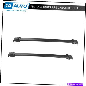 [tLA OEM 82209222[tbNNX[o[ubNLbgyAOh`FL[2 OEM 82209222 Roof Rack Cross Rail Bar Black Kit Pair Set of 2 for Grand Cherokee