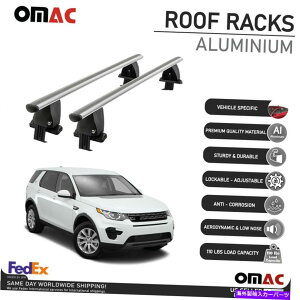 [tLA h[o[fBXJo[X|[c2015-2019̂߂̊炩ȃ[tbNNXo[ݎ Smooth Roof Rack Crossbar Cargo Carrier For Land Rover Discovery Sport 2015-2019