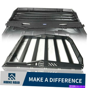 [tLA tbN[hn[hgbvA[tbNW[vO[JK 07-18 4DRp Hooke Road Hard Top Rear Roof Rack Cargo Carrier for Jeep Wrangler JK 07-18 4Dr