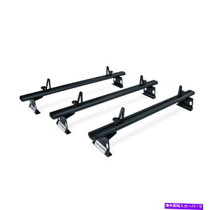 ���[�t�L�����A �A���~�j�E��3�N���X�o�[�́A2014�I���g�����W�b�g�R�l�N�g�u���b�N�p�J�[�S�o�����[�t���b�N Aluminum 3 Cross Bars Cargo Van Roof Racks for 2014-On Transit Connect-Black�y���s�A���i�z