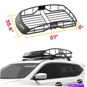 [tLA ܂肽܂ꂽjo[T[tbNݕLAJ[SUVogbvוz_[s Folded Universal Roof Rack Cargo Carrier Car SUV Van Top Luggage Holder Travel