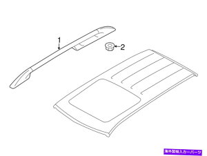 [tLA OEM SUBARU 14-18 FORESTER LUGGAGE ROUF RALE ASSEMBLY RIGHT 91151SG000 OEM Subaru 14-18 Forester Luggage Roof Rail Assembly Right 91151SG000