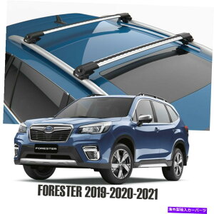 [tLA ^[gVo[GA1[tbN2 PCSXotHX^[2019-2023ɃZbg Turtle Silver Air 1 Roof Rack 2 PCS Cross Bars Set for Subaru Forester 2019-2023