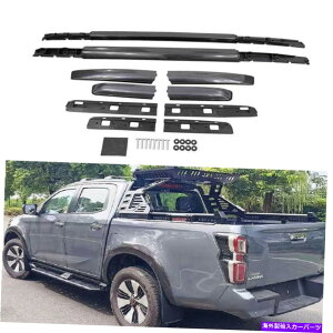 [tLA A~jE[t[bNTCh[o[C\YD-Max DMAX 2020 2021 2022ɓKĂ܂ Aluminum Roof Rail Racks Side Rail Bar Fits for ISUZU D-MAX DMAX 2020 2021 2022