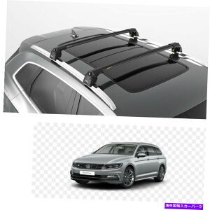[tLA ^[gAir2[tbNAVWpTbgB8oAg2015-2021̃NXo[ubNJ[ Turtle AIR2 Roof Rack, Cross Bar Black Color for VW Passat B8 Variant 2015-2021