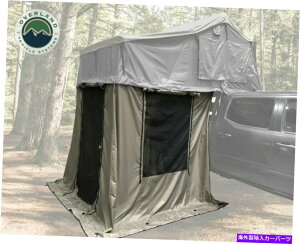 [tLA OVS[tgbveg3AlbNX86x76x82O[x[XubNtAgxJo[Vq OVS Roof Top Tent 3 Annex 86x76X82 Green Base Black Floor Travel Cover Nomadic