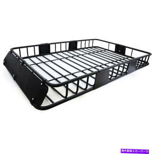 [tLA tBbg~j61 "[tgbvoXPbgNXo[}EgJ[SbNGNXeVLA Fit Mini 61" Roof Top Basket Cross Bar Mount Cargo Rack Extension Carrier