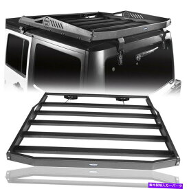 ルーフキャリア ハードトップルーフラック荷物荷物輸送業者バスケットジープラングラーJK 07-18 4DR Hard Top Roof Rack Luggage Cargo Carrier Basket For Jeep Wrangler JK 07-18 4Dr