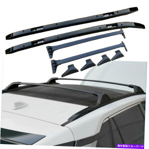 [tLA 4PCS[tbNNXo[g^RAV4 2019-2022ݕSוbN 4PCS Roof Rack Cross Bar Fits for Toyota RAV4 2019-2022 Cargo Rail Luggage Racks