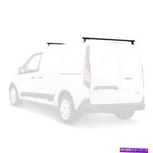 ���[�t�L�����A vantech J1000 2�o�[���_�[���[�t���b�N�AFord Transit Connect 2014-on�ABlack Vantech J1000 2 Bar Ladder Roof Rack, fits Ford Transit Connect 2014-On, Black�y���s�A���i�z