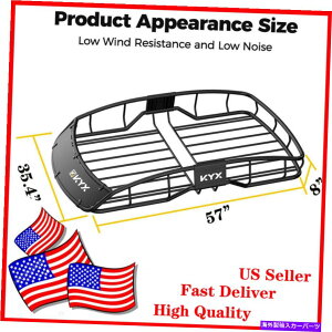 ���[�t�L�����A 57 x 35.4 x 8 ���[�t���b�N�ݕ��A���ϋv���̂���v���t�F�b�V���i�����b�`new 57x 35.4x 8 Roof Rack Cargo Carrier Traveling Durable Professionla Latch NEW�y���s�A���i�z