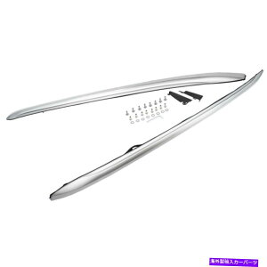 [tLA A~jE\ȃ[t[bNTCho[165|hőz_pCbg2016-20 Aluminum Adjustable Roof Rail Rack Side Bars 165lbs Max for Honda Pilot 2016-20