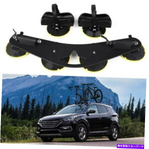 [tLA L[2oCNzJbvݕ[tgbv[tbNNCbNCXg[jo[T Carry 2 Bike Suction Cup Cargo Roof-Top Roof Rack Quick Installation Universal