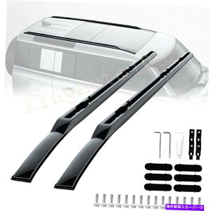 [tLA 2020ÑyA[tbNTCh[2021h[o[fBtF_[110[t[ubN Pair Roof Rack Side Rails for 2020 2021 Land Rover Defender 110 Roof Rails Black