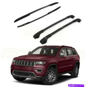 [tLA 2015-2018̃gbv[tbN[NXo[W[vlQ[hݕLAubN Top Roof Rack Rail Cross Bars For 2015-2018 Jeep Renegade Cargo Carrier black