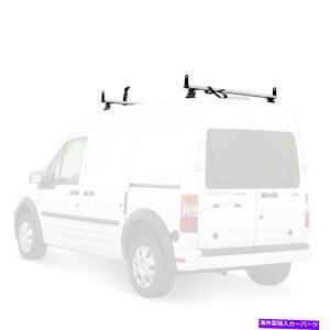 [tLA Vantech Silver J2000 2 BariA285 50 "j͂[tobNiw/ accjw/gbN Vantech Silver J2000 2 Bar (A285 50") Ladder Roof Van Rack (w/ acc) w/ Tracks