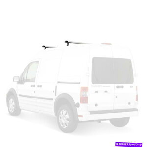 [tLA Vantech White J1000 2 BariA286 55 "j͂obNiACCȂj Vantech White J1000 2 Bar (A286 55") Ladder Roof Van Rack (no acc)