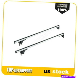 [tLA [tbNוLA +]ԃpbP[W4XZbgVo[50 "jo[T Roof Racks Luggage Carrier + Bicycle package 4x Set For Silver 50" Universal