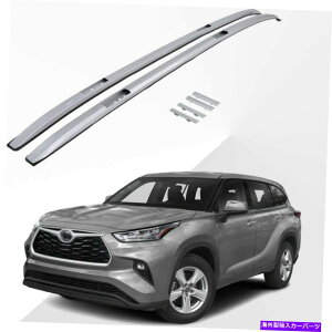 [tLA TCh[o[[t[bN̓g^nC_[N[K[2020 2021 2022ɓK܂ Side Rail Bar Roof Rail Rack Fits for Toyota Highlander Kluger 2020 2021 2022
