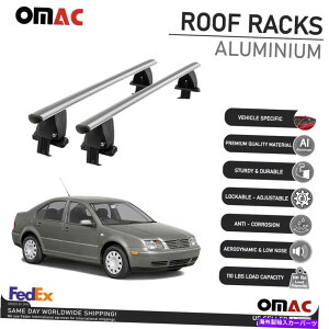 [tLA VWWFb^p̊炩ȃgbv[tbNNXo[וLAiA4jZ_1999-2005 Smooth Top Roof Rack Cross Bar Luggage Carrier For VW Jetta (A4) Sedan 1999-2005