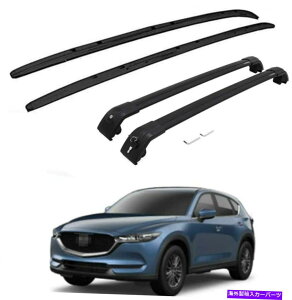 [tLA 4PCS[t[bNbN\ȃNXo[NXo[tBbg}c_CX-5 CX5 2017-2021 4Pcs Roof Rail Rack Lockable Cross Bar Crossbar Fit for Mazda CX-5 CX5 2017-2021