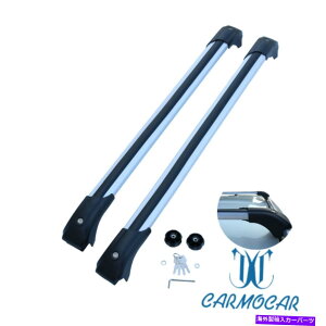 [tLA 2014-2019ɓKĂ܂Y[OtBbgOWA[X^C[tbNNXo[ubNZbg Fit For 2014-2019 Nissan Rogue Fit Luxury Style Roof Rack Cross Bar Black Set