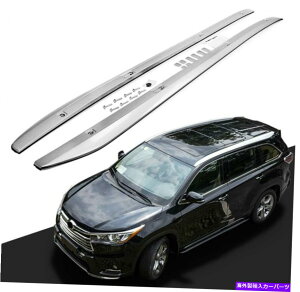 [tLA 2PCS[t[bNTCh[o[̓g^nC_[N[K[2014-2019ɓK܂ 2Pcs Roof Rail Racks Side Rail Bars Fits for Toyota Highlander Kluger 2014-2019