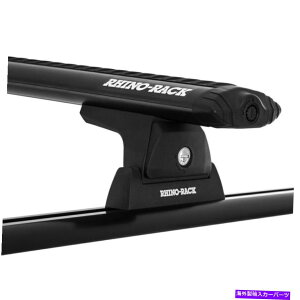 ルーフキャリア フォードF-250スーパーデューティ08-16 RHINO-RACK VORTEX RLT600ブラックルーフラックシステム For Ford F-250 Super Duty 08-16 Rhino-Rack Vortex RLT600 Black Roof Rack System